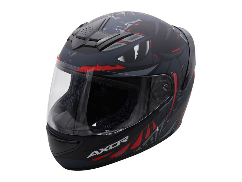 AXOR Rage Full Face - Python Black Grey Red Matt click to zoom image