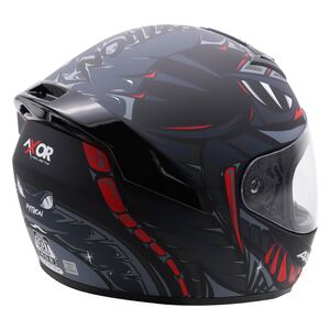 AXOR Rage Full Face - Python Black Grey Red Matt click to zoom image