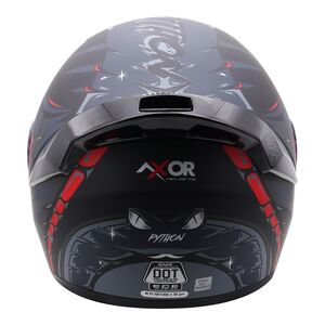 AXOR Rage Full Face - Python Black Grey Red Matt click to zoom image