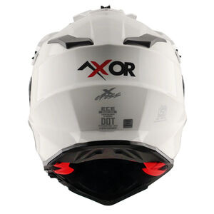 AXOR Helmet X-Cross Adventure - Gloss White click to zoom image