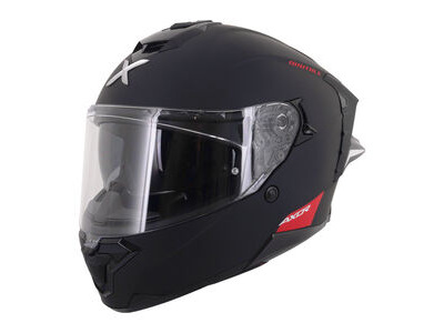 AXOR Brutale Full Face Helmet With Dual Spoiler Black Matt