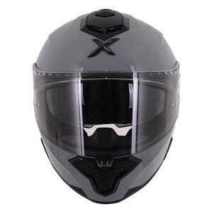 AXOR Brutale Full Face Helmet With Dual Spoiler Nardo Grey Gloss click to zoom image