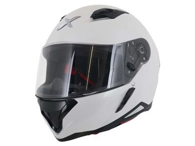 AXOR Hunter Full Face Helmet Solid White Gloss