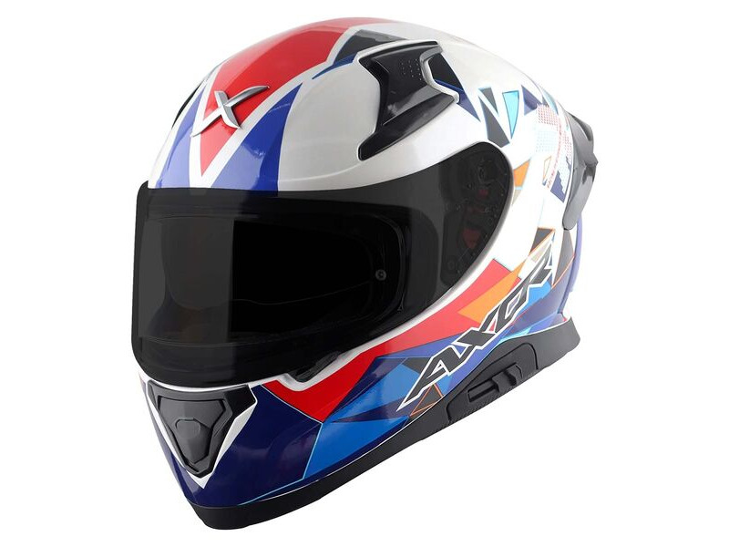 AXOR Apex Full Face Helmet Prism White Red Gloss click to zoom image