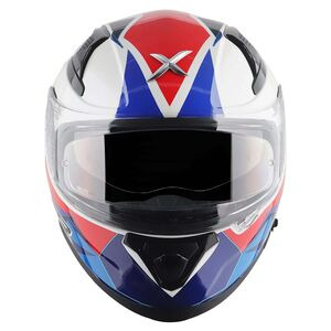 AXOR Apex Full Face Helmet Prism White Red Gloss click to zoom image