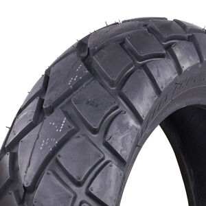 DELI TYRES 120/70-12 Street Enduro E-Marked Tubeless Scooter Tyre SB-117 Tread Pattern click to zoom image