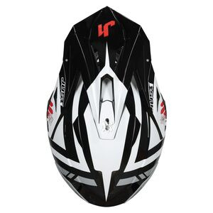 JUST1 JUST1 J39 Motocross Helmet Marshall White Red Black Gloss click to zoom image