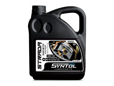 Syntol Strada 4T 10W-40 4 Litre Synthetic Oil