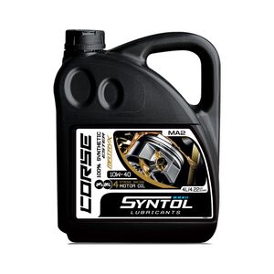 Syntol Corse 4T 10W-40 Fully Synthetic Oil 4 Litre 