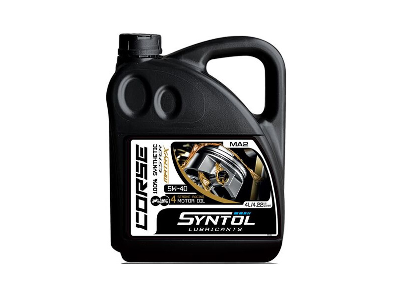 Syntol Corse 4T 5W-40 Fully Synthetic Oil 4 Litre click to zoom image