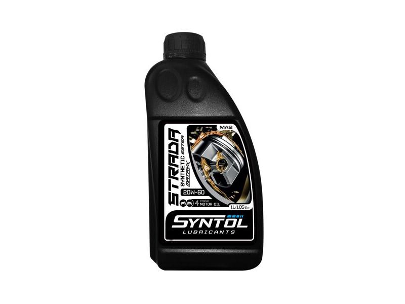 Syntol Strada 4T 20W-60 Semi Synthetic Oil 1 Litre click to zoom image