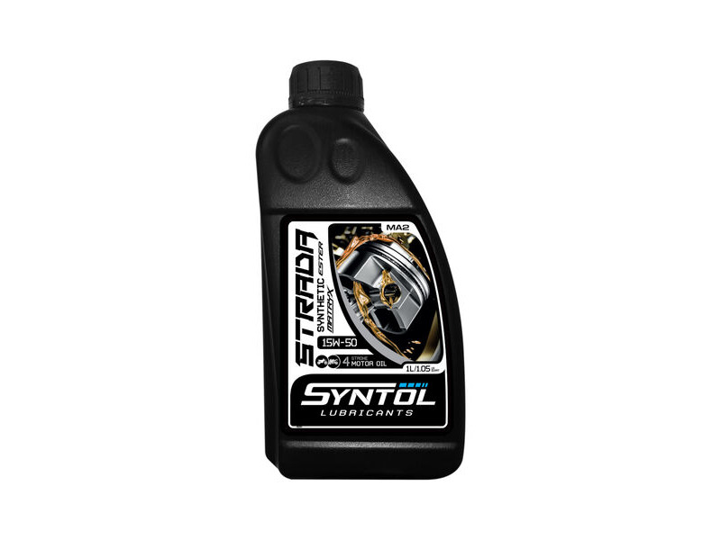 Syntol Strada 4T 15W-50 Semi Synthetic Oil 1 Litre click to zoom image