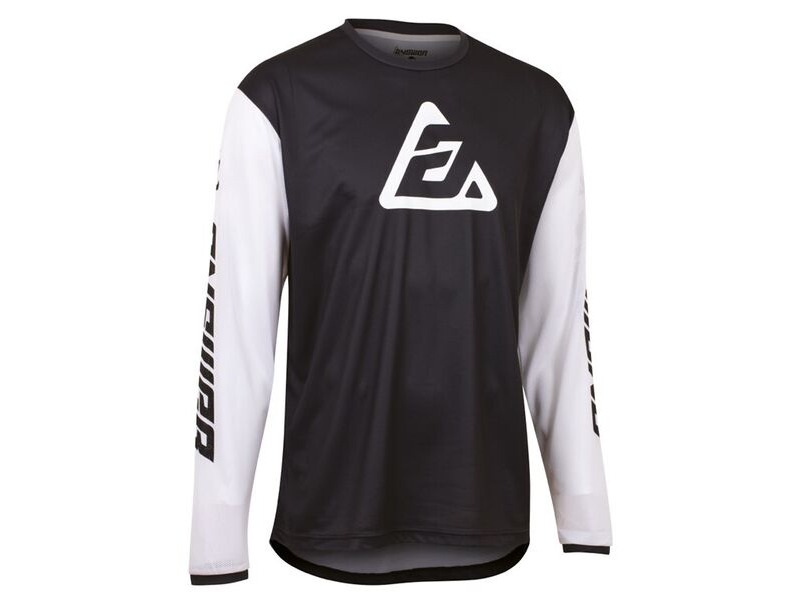 ANSWER RACING Arkon Bold Jersey - Black/White click to zoom image