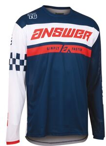 ANSWER RACING Arkon Octane Jersey - Navy/White 