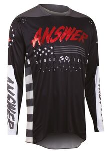 ANSWER RACING Elite Proline Jersey - Black/Red 