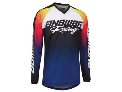 ANSWER RACING Syncron Prism Jersey - Reflex Blue/Pink