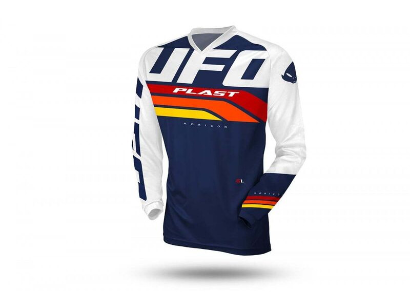 UFO Horizon Mx Jersey Blue/White click to zoom image