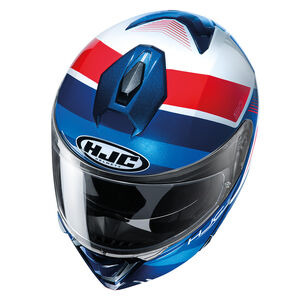 HJC I90 Hollen MC21 Red White Blue click to zoom image