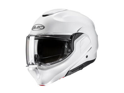 HJC F100 Pearl White