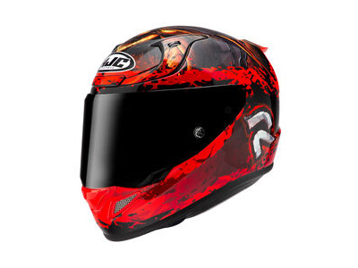 HJC RPHA 12 Diablo Blizzard MC1 Red