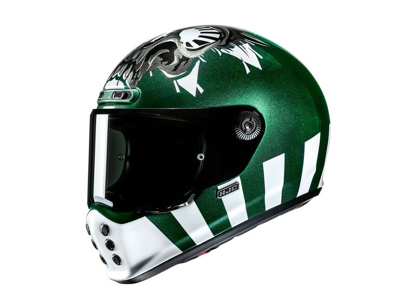 HJC V10 Crania MC4 Green click to zoom image