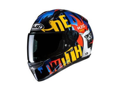 HJC C10 Fop MC23 Blue White Fluo
