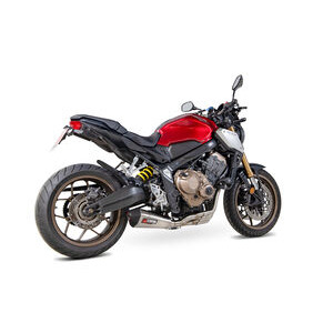SCORPION EXHAUST Honda CB650R Neo Sports Cafe Serket Taper Full System 2019 > 2023