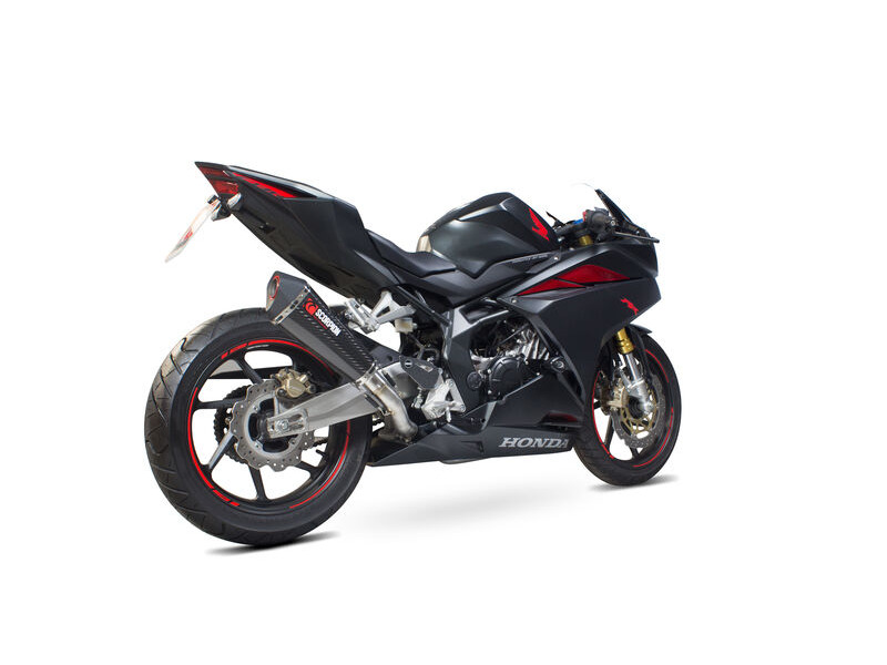 SCORPION EXHAUST Honda CBR250 RR Serket Taper Slip-on click to zoom image