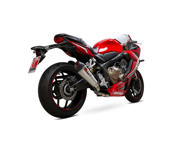 SCORPION EXHAUST Honda CBR650 R Serket Taper Full System click to zoom image