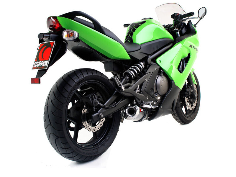 SCORPION EXHAUST Kawasaki ER6 F / N  Factory Oval Slip-on click to zoom image