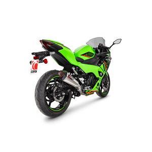 SCORPION EXHAUST Kawasaki Ninja 500 (Euro 5+) Serket Taper Slip-on 2024 > 2025