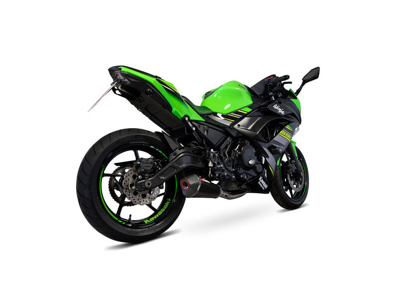 SCORPION EXHAUST Kawasaki Ninja 650 Serket Taper Full System click to zoom image