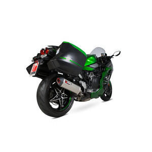 SCORPION EXHAUST Kawasaki Ninja H2-SX / H2-SX SE Serket Parallel Slip-on 2018 > 2020