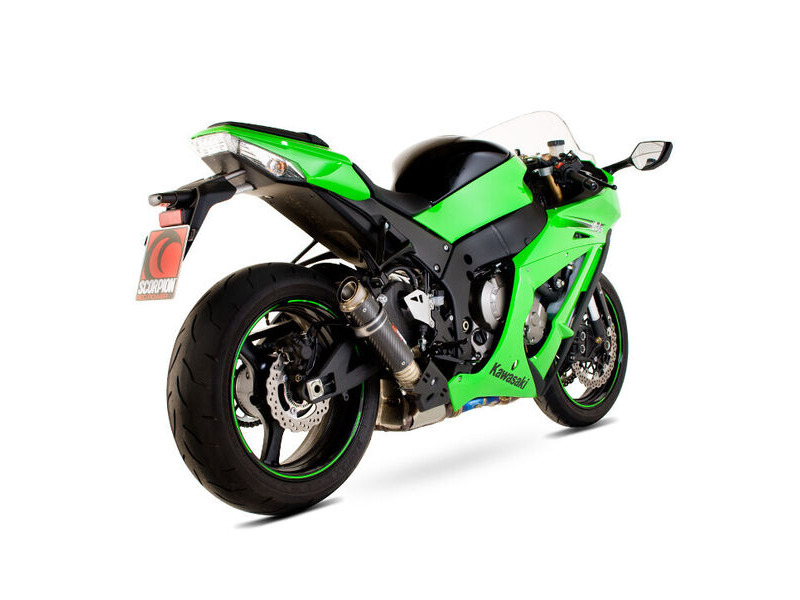 SCORPION EXHAUST Kawasaki Ninja ZX-10R RP1-GP Slip-on click to zoom image