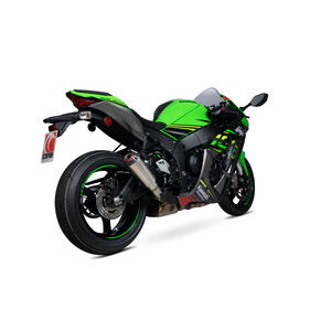 SCORPION EXHAUST Kawasaki Ninja ZX-10R / ZX-10RR / ZX-10R SE Red Power Slip-on 2016 > 2020
