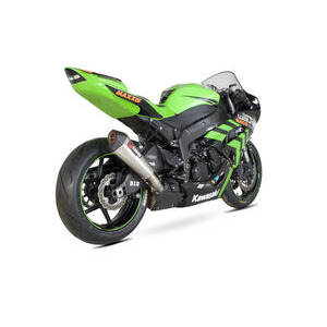 SCORPION EXHAUST Kawasaki Ninja ZX-6R Serket Taper Slip-on 2009 > 2012