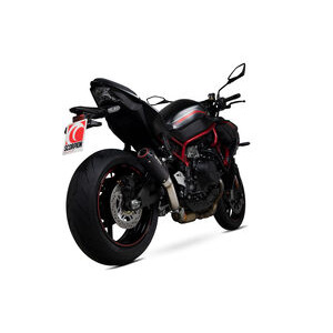 SCORPION EXHAUST Kawasaki Z H2 Red Power Slip-on 2020 > 2025
