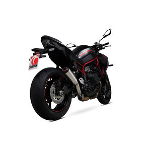 SCORPION EXHAUST Kawasaki Z H2 Red Power Slip-on 2020 > 2025