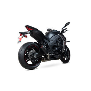 SCORPION EXHAUST Kawasaki Z1000 Red Power Slip-on (Pair) 2017 > 2020
