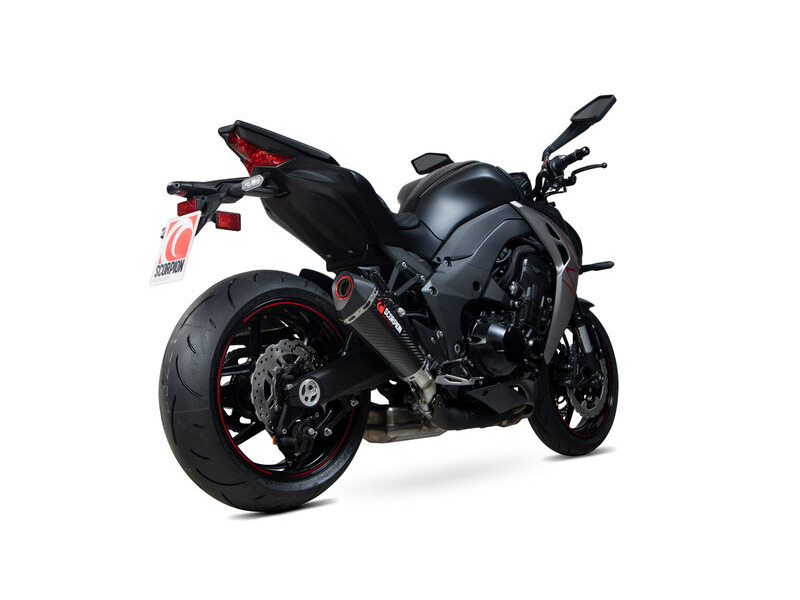 SCORPION EXHAUST Kawasaki Z1000 Serket Taper Slip-on (Pair) click to zoom image