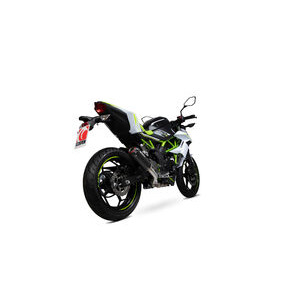SCORPION EXHAUST Kawasaki Z125 Red Power Slip-on 2018 > 2025