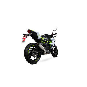 SCORPION EXHAUST Kawasaki Z125 Red Power Slip-on 2018 > 2025