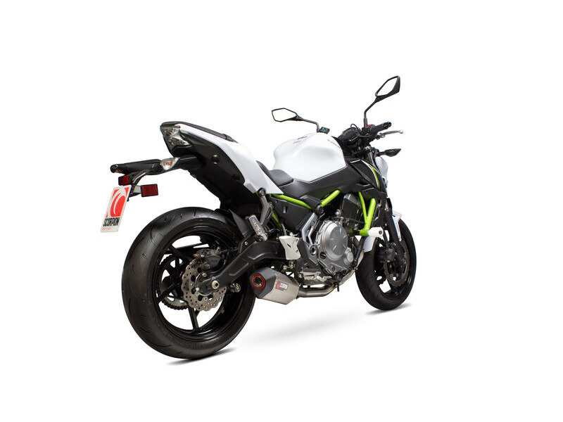 SCORPION EXHAUST Kawasaki Z650 Serket Parallel Full System click to zoom image