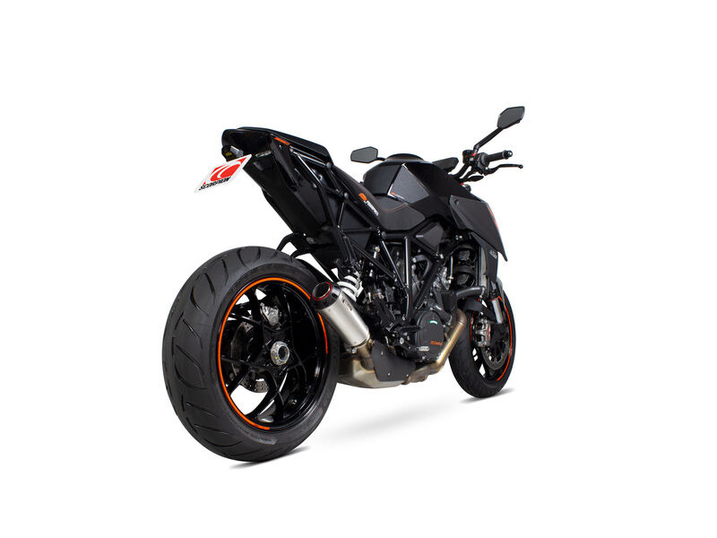 SCORPION EXHAUST KTM 1290 Superduke R 14-19, 1290 Superduke GT 16-Current Red Power Slip-on click to zoom image
