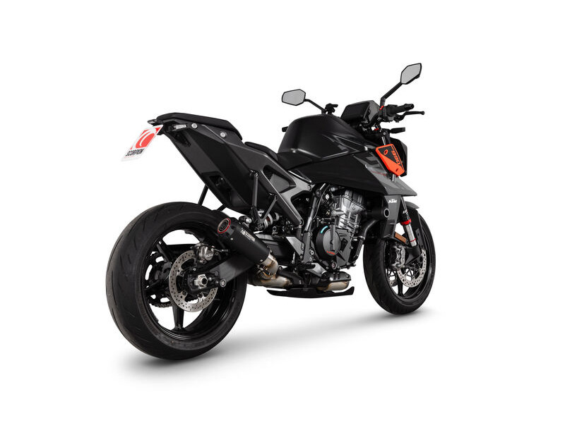 SCORPION EXHAUST KTM 990 Duke Red Power Slip-on (black ceramic sleeve) click to zoom image
