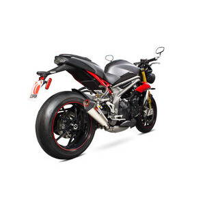 SCORPION EXHAUST Triumph Speed Triple 1050 R Serket Taper Slip-on 2016 > 2017