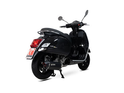 SCORPION EXHAUST Vespa GTS 125 / 300 HPE (all models) Serket Parallel Slip-on