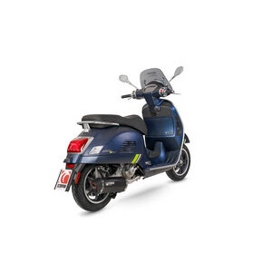 SCORPION EXHAUST Vespa GTS 300 & GTV 300 (Euro 5) European Models Only Serket Parallel Slip-on 2020 > 2024