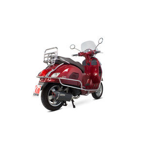 SCORPION EXHAUST Vespa GTS125 (Euro 4) Serket Parallel Full System 2017 > 2019