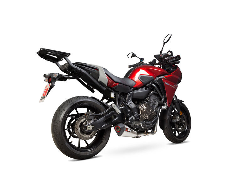SCORPION EXHAUST Yamaha MT-07 Tracer (2016-2019) / MT-07 Tracer GT (2019) Serket Taper Full System click to zoom image